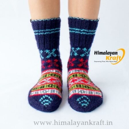 Authentic Hand Knitted Ankle Socks Unisex