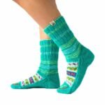 Hand Knitted Socks HimalayanKraft Light Green – 1-1