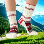 Hand-Knitted-Socks-HimalayanKraft-White-Red-Design-1-1.webp